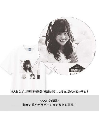 MARKLESS STYLE(マークレススタイル)カスタムデザインコットンTシャツ/※人物などの印刷は特殊版（網版）対応になる為、版代が変わります＜シルク印刷＞細かい線やグラデーションなども再現！