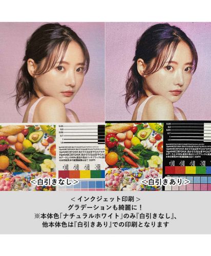 MARKLESS STYLE(マークレススタイル)カスタムデザインオーガニックコットンTシャツ　オーバーサイズ/＜インクジェット印刷＞グラデーションも綺麗に！※本体色「ナチュラルホワイト」のみ「白引きなし」、他本体色は「白引きあり」での印刷となります