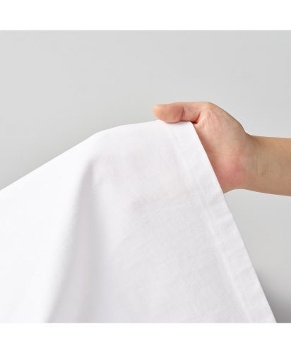 MARKLESS STYLE(マークレススタイル)カスタムデザインオーガニックコットンTシャツ　オーバーサイズ/厚手オーガニックコットン素材感