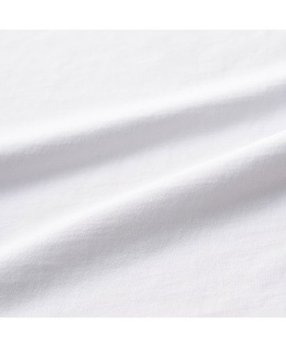 MARKLESS STYLE(マークレススタイル)カスタムデザインオーガニックコットンTシャツ　オーバーサイズ/素材感