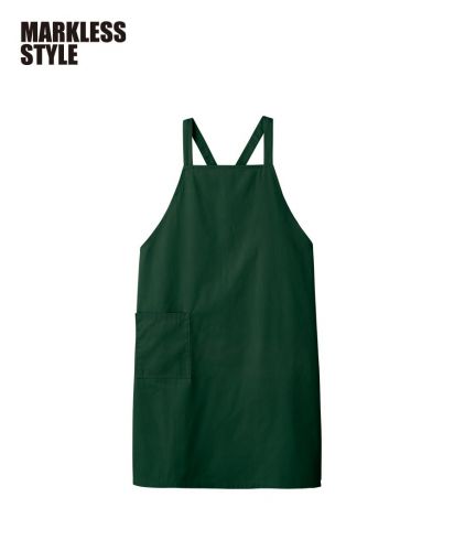 MARKLESS STYLE(マークレススタイル)カスタムデザインエプロン/012 グリーン
