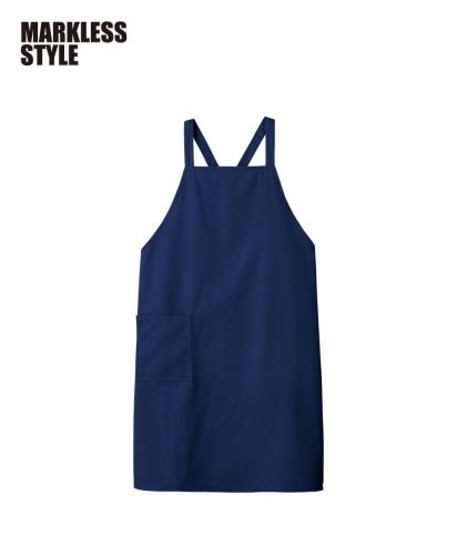 MARKLESS STYLE(マークレススタイル)カスタムデザインエプロン/006 ネイビー
