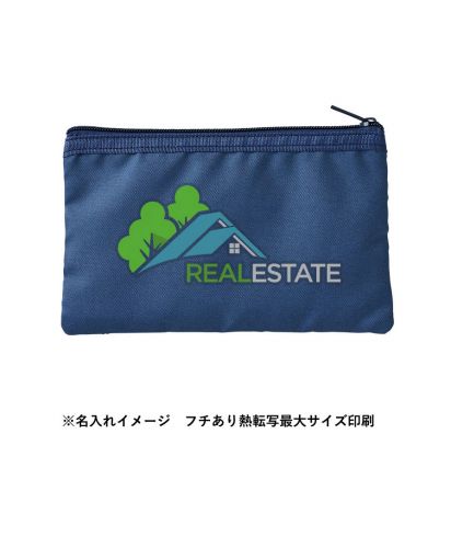 マークレススタイル(MARKLESS STYLE)防災緊急7点セット メッシュポーチタイプ/※名入れイメージ フチあり熱転写最大サイズ印刷