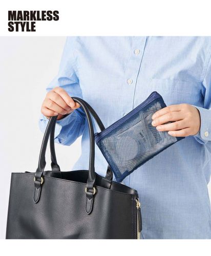 マークレススタイル(MARKLESS STYLE)防災緊急7点セット メッシュポーチタイプ/コンパクトながら必要なものをセットに。