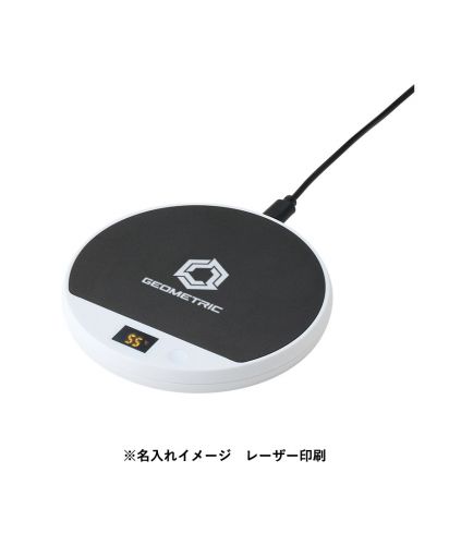 マークレススタイル(MARKLESS STYLE)USBカップウォーマー　ラウンド/※名入れイメージ レーザー印刷