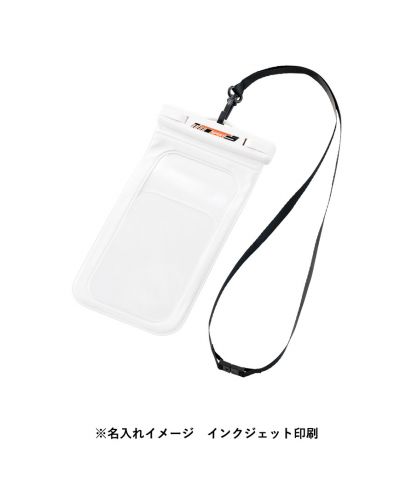 マークレススタイル(MARKLESS STYLE)モバイルウォータープルーフポーチ　6.7インチ　ver.2/※名入れイメージインクジェット印刷