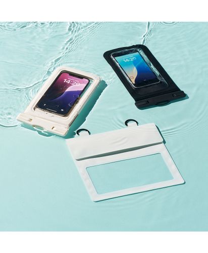 マークレススタイル(MARKLESS STYLE)モバイルウォータープルーフポーチ　6.7インチ　ver.2/同シリーズ商品/イベントの物販グッズや購入特典ノベルティ、レジャー施設のレンタル用備品としておすすめ