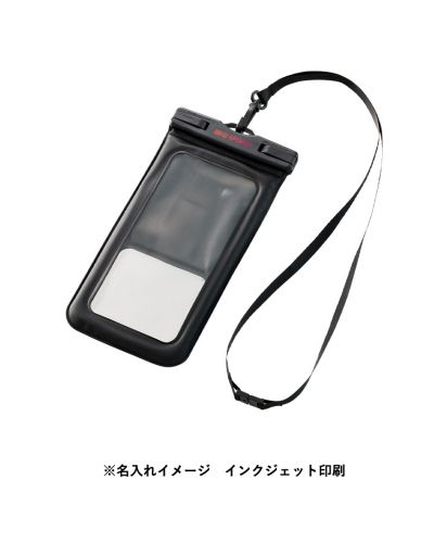 マークレススタイル(MARKLESS STYLE)水に浮くモバイルウォータープルーフポーチ/※名入れイメージ インクジェット印刷
