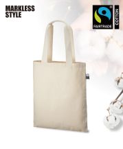 フェアトレードコットン フラットトート(TF-0001)/008ナチュラル