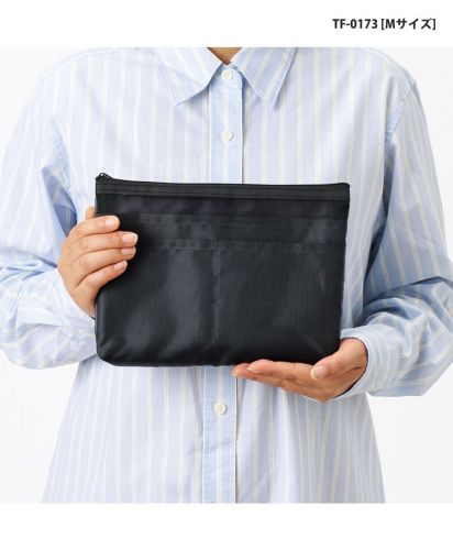 マークレススタイル(MARKLESS STYLE)らくらく仕分けポーチ/TF-0173 [Mサイズ]サイズ感
