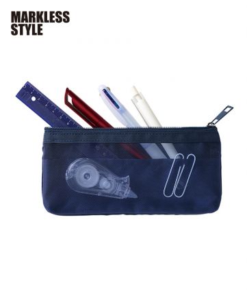 マークレススタイル(MARKLESS STYLE)らくらく仕分けペンケース/仕分け用ポケット付きで楽に仕分けができるペンケース