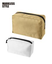 マークレススタイル(MARKLESS STYLE)リップストップスクエアポーチ/TP-0061(M) 0044 ホワイトTP-0062(L)009 028 ベージュ