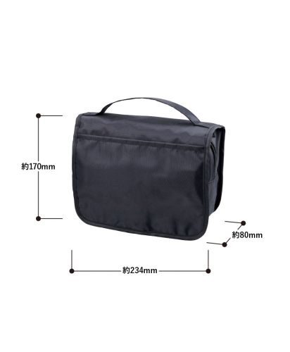 マークレススタイル(MARKLESS STYLE)3段式ハンギングポーチ/サイズ詳細