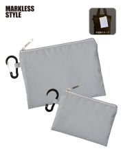 マークレススタイル(MARKLESS STYLE)リフレクターポーチ/S・Mの2サイズ展開