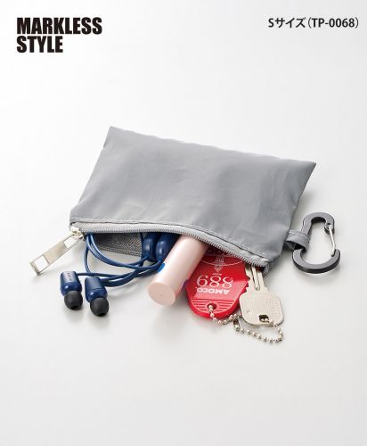 マークレススタイル(MARKLESS STYLE)リフレクターポーチ/安全・安心！光るリフレクターポーチ(S)