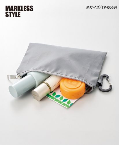 マークレススタイル(MARKLESS STYLE)リフレクターポーチ/安全・安心！光るリフレクターポーチ(M)
