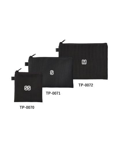 マークレススタイル(MARKLESS STYLE)ハードメッシュフラットポーチ/サイズ比較