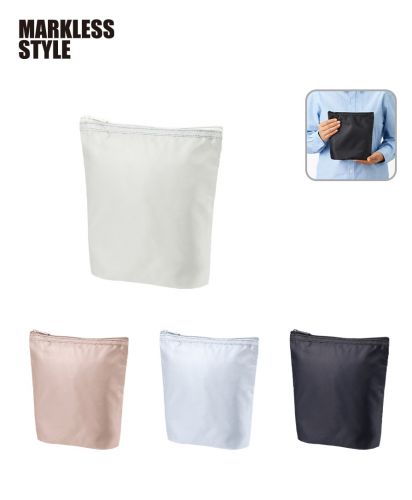 マークレススタイル(MARKLESS STYLE)ライトクーラーガゼットマチ付ポーチ/カラバリ豊富4色展開