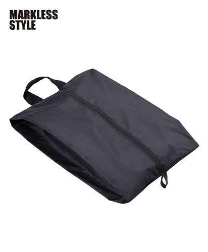 マークレススタイル(MARKLESS STYLE)コンパクトになるシューズケース/ 009 ブラック