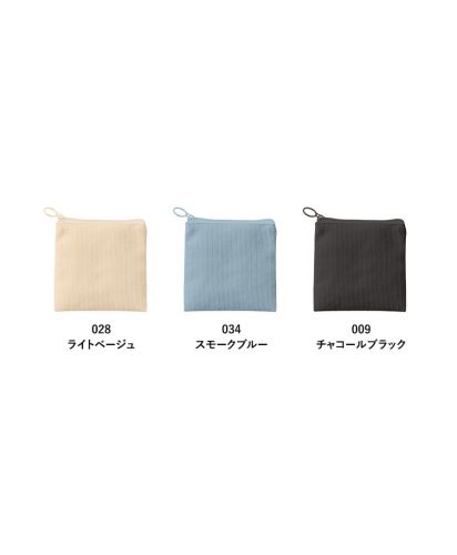 マークレススタイル(MARKLESS STYLE)コーデュロイフラットポーチ/カラー展開