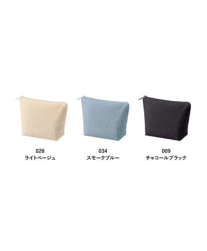 マークレススタイル(MARKLESS STYLE)コーデュロイデイリーポーチ/カラー展開