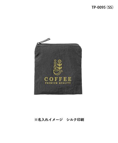 マークレススタイル(MARKLESS STYLE)ワッシャーナイロンフラットポーチ/印刷例