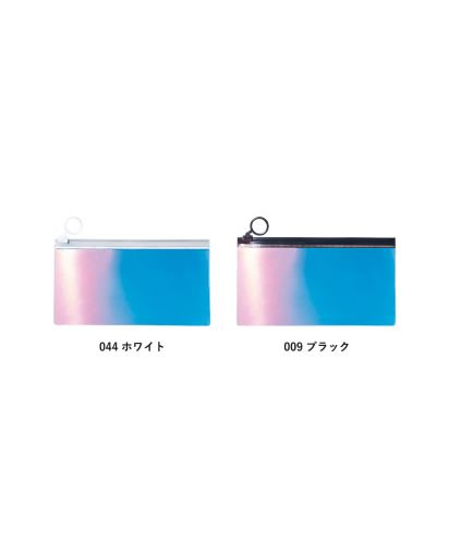 マークレススタイル(MARKLESS STYLE)オーロラPVCポーチ/カラー展開