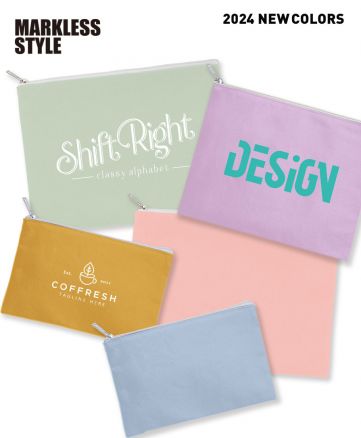 2024AW NEWCOLORS /キャンバスフラットポーチ