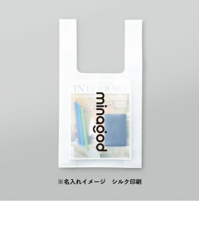EVAマルシェバッグ/名入れイメージ　シルク印刷
