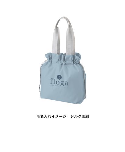 ポリ巾着トート/※名入れイメージ シルク印刷
