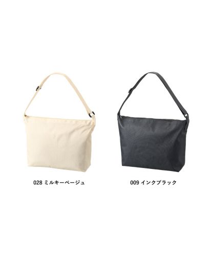 マークレススタイル(MARKLESS STYLE)アジャスター付ファスナーショルダーバッグ/カラー展開