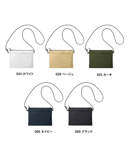 マークレススタイル(MARKLESS STYLE)リップストップポケットサコッシュ/カラー展開