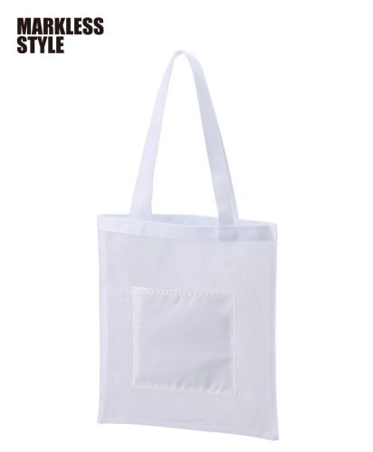 マークレススタイル(MARKLESS STYLE)メッシュフラットトート	/044 ホワイト