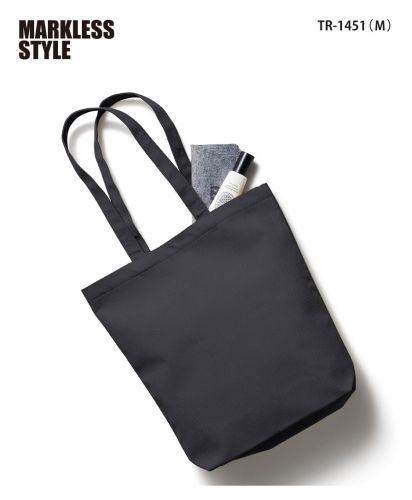 マークレススタイル(MARKLESS STYLE)コーデュロイデイリートート/ マチ付きでA4サイズをゆとりをもって収納OK：TR-1451 (M)