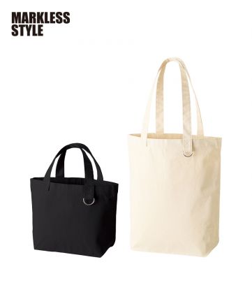 マークレススタイル(MARKLESS STYLE)キャンバストート　Ｄカン付/2サイズ展開