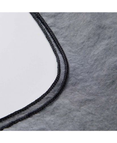 マークレススタイル(MARKLESS STYLE)ワッシャーナイロンマルシェバッグ/ワッシャーナイロン製マルシェバッグの縁部分