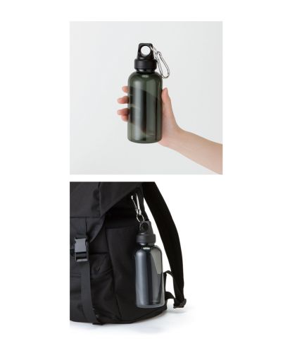 MARKLESS STYLE(マークレススタイル) クリアマリンボトル500ml/009 クリアブラック