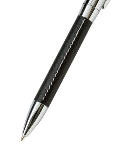 レザースタイルメタルペン/009ブラック