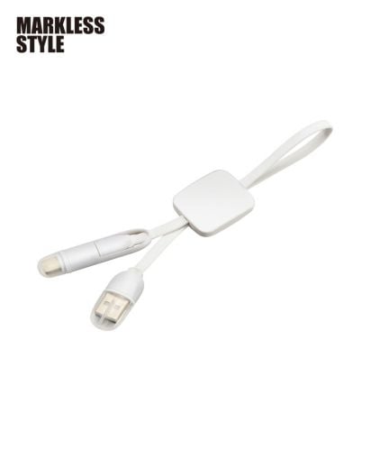 USBケーブル スクエアホールド/044ホワイト