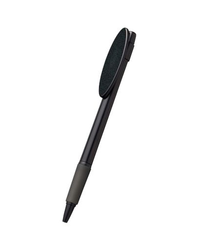オーバルクリップボールペン(TS-1568)ブラック