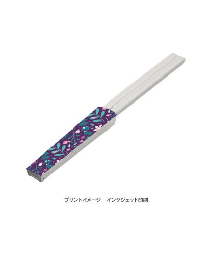箸キャップ付き箸/ インクジェットプリントイメージ