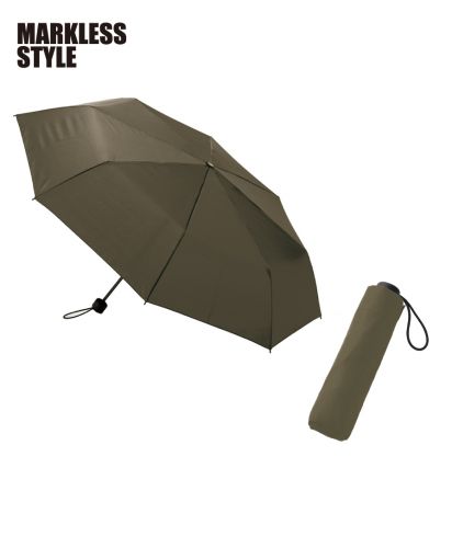 大判耐風UV折りたたみ傘（セミオートタイプ）/ 025 カーキ