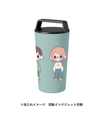 マークレススタイル(MARKLESS STYLE)ハンドルサーモステンレスタンブラー/※名入れイメージ 回転インクジェット印刷：TS-1977(460ml)