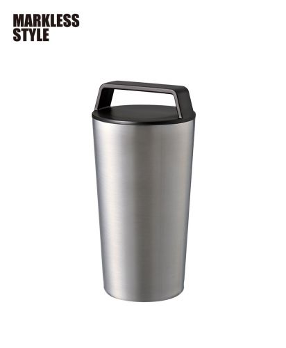 マークレススタイル(MARKLESS STYLE)ハンドルサーモステンレスタンブラー/005 シルバー：TS-1977(460ml)