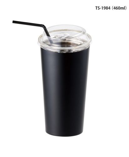マークレススタイル(MARKLESS STYLE)全面印刷できるステンレスサーモタンブラー/コンビニコーヒーのカップを入れて使えるのも嬉しいポイント。：TS-1984（460ml）