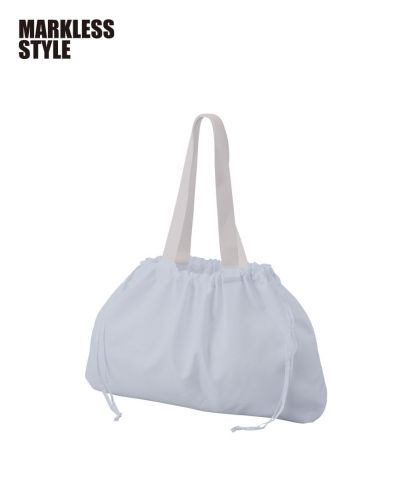 MARKLESS STYLE(マークレススタイル)レインカバーにもなる撥水バッグ/ 034 サックスブルー