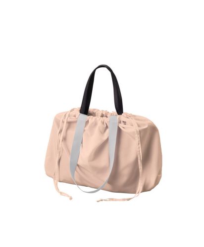 MARKLESS STYLE(マークレススタイル)レインカバーにもなる撥水バッグ/バッグの上から被せてレインカバーとして使用可能（030 スモークピンク）