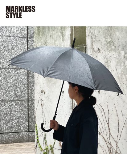 MARKLESS STYLE(マークレススタイル)シンプル折りたたみ傘/年齢、性別を問わずにどなたでも使いやすいシンプルなデザイン