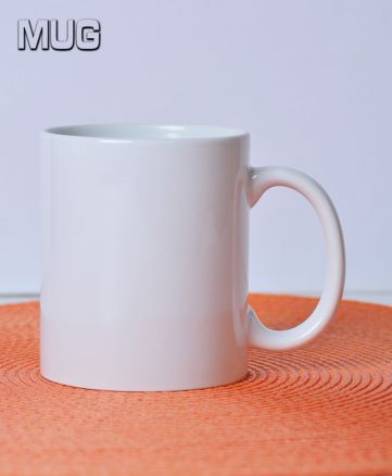 プレミアム 11oz 昇華用マグカップ(A級品質)/001ホワイト