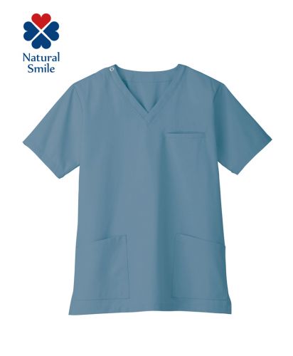 Natural Smile(ナチュラルスマイル)ユニセックススクラブ/6 ブルー